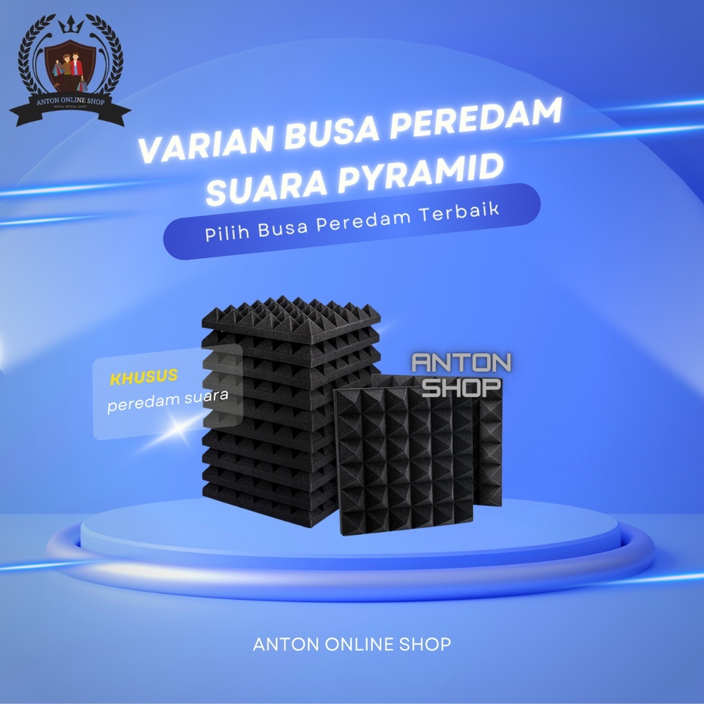 VARIAN BUSA PEREDAM SUARA PYRAMID/BUSA AKUSTIK