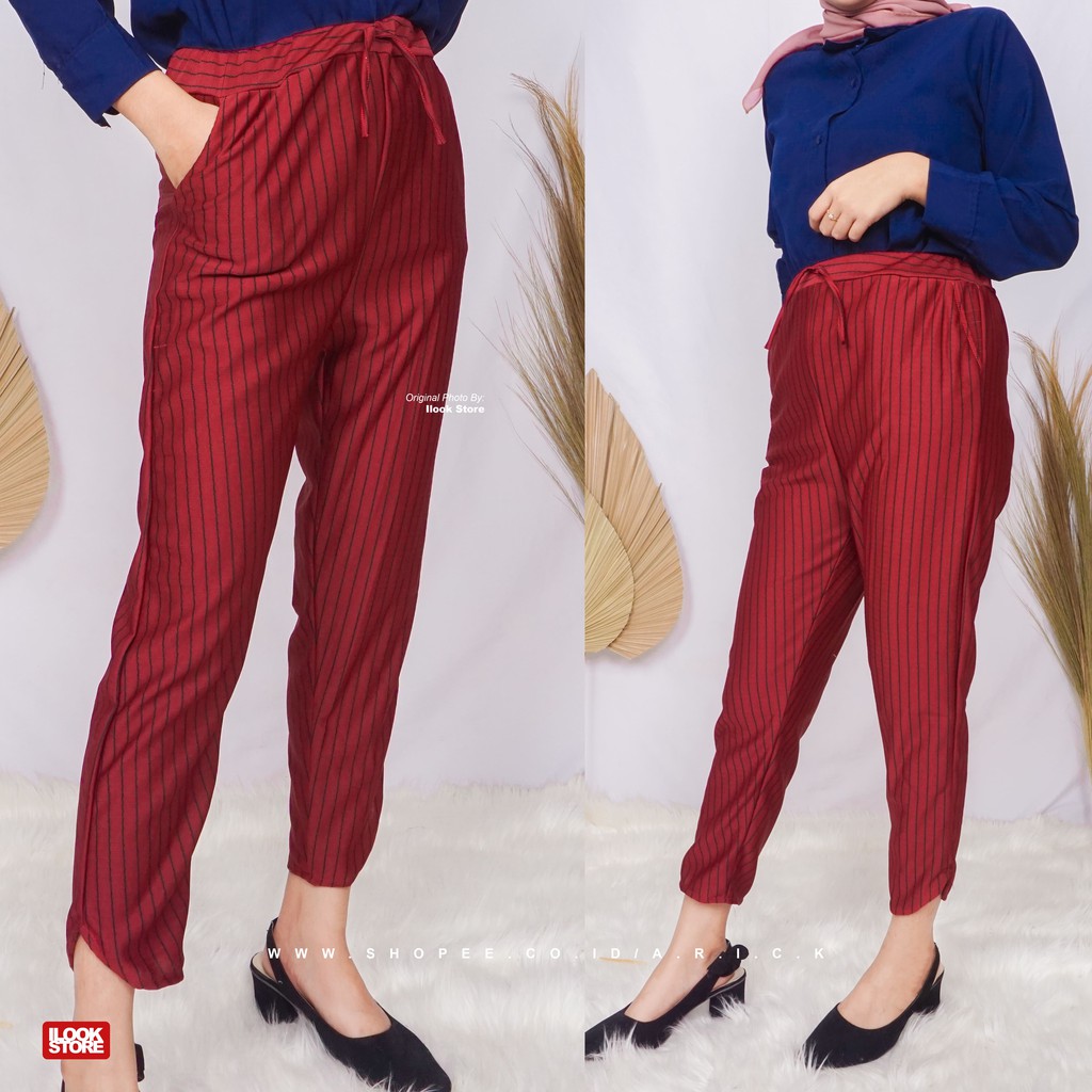 Baggy Fit Salur - Celana Salur