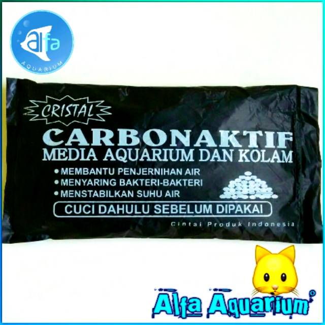 FILTER KARBON AKTIF / Carbon Aktif / Filter Air Kolam / Filter Aquarium / Penjernih Air Aquascape :)
