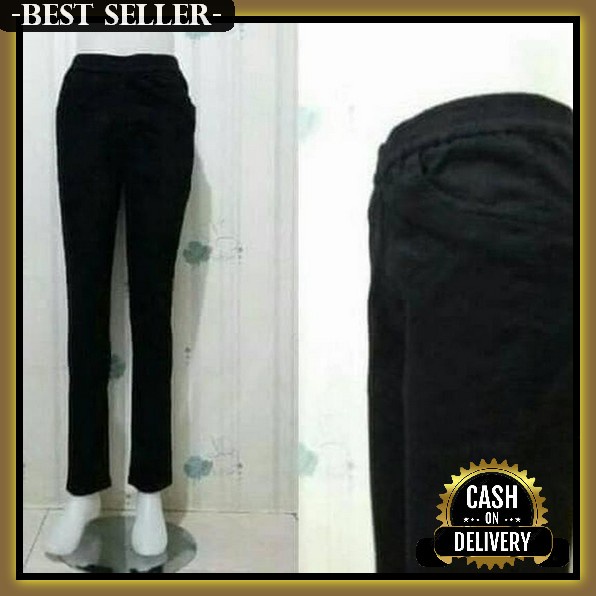 Celana Jeans Jins Dewasa Casual Kerja Cewek Panjang Murah Wanita Jeans Trendy Celana Jin Kekinian Ce