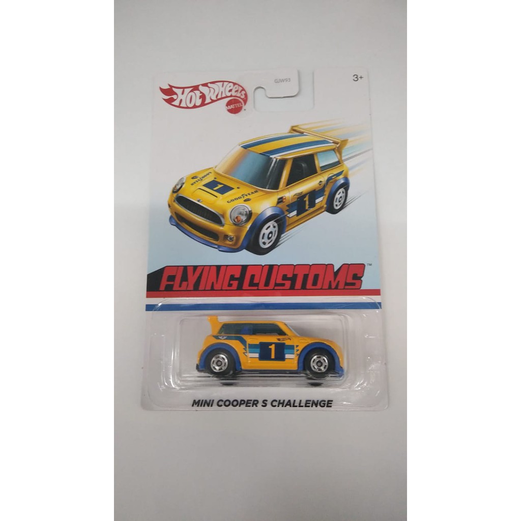 Diecast Hot Wheels MINI COOPER S CHALLENGE HW Flying Customs SET Mix B Hotwheels Mobil Mainan Anak