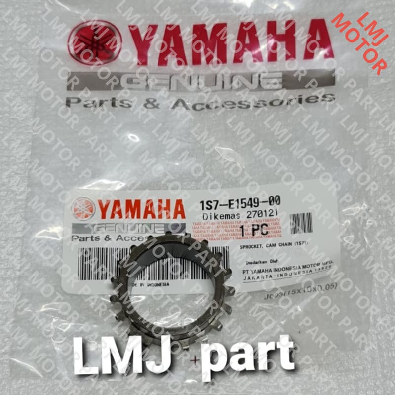 (100% ORIGINAL ) GEAR GIGI SENTRIK BAWAH KRUK AS KIRI JUPITER MX 135 OLD NEW 1S7-E1549- Elegan