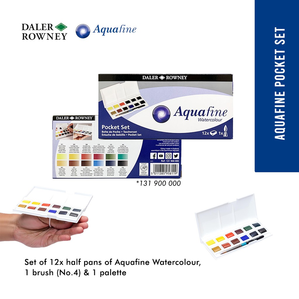 

Cat Air AQUAFINE Watercolor Pocket Set - 131900000