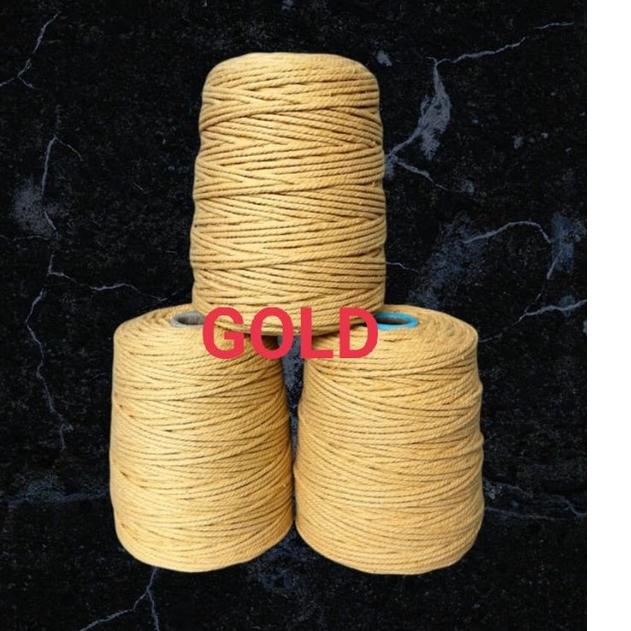 

▔ KYR Tali katun warna size4mm (1kg) Laris▔