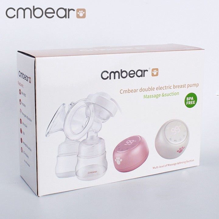 pumping ibu pumping asi Cm bear Pompa ASI Elektrik Ganda Double Electric Breast Pump ZRX-0628 Cmbear