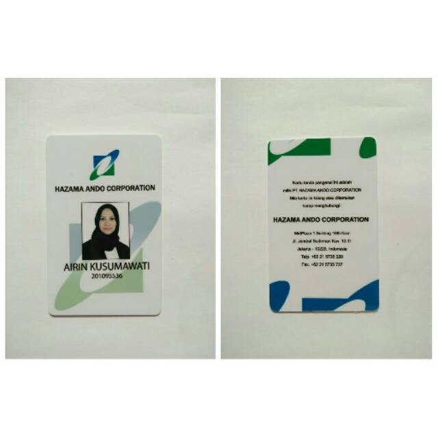 

kartu id card / kartu pelajar / kartu member
