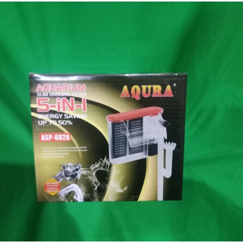 AQURA ASP 602A FILTER AQUARIUM AQUASCAPE HANG ON FILTER