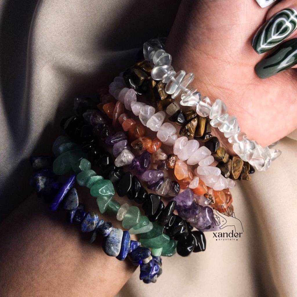 Gelang Kristal Batu Manik Asli