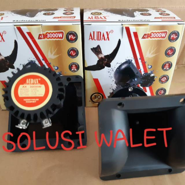 Tweeter Audax AX 3000 W ( waterproof ) Neodymium speaker walet