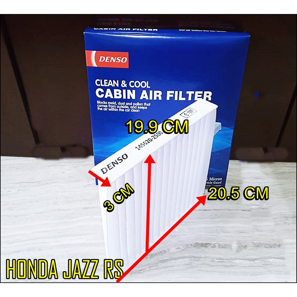 Filter Kabin Cabin Udara Ac Mobil Blower Honda Brv Hrv Mobilio Freed Jazz Rs Brio New City Denso