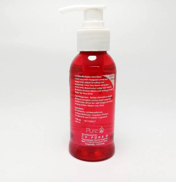 SILKORO COLOR CARE  SERUM VITAMIN RAMBUT MERAH BPOM