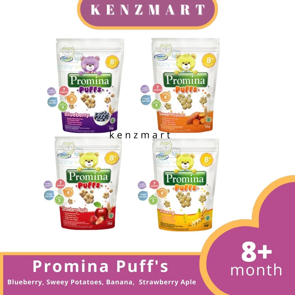 PROMINA PUFFS PUFF 15 Gr x 1 Pcs / ORIGINAL 100% / PENDAMPING ASI / SNACK BAYI SEHAT