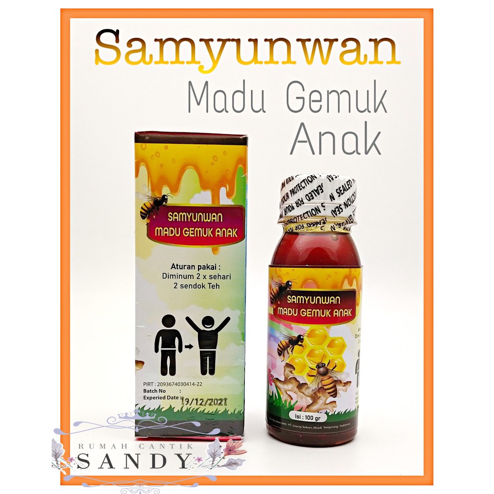 SAMYUNWAN MADU PENGGEMUK BADAN ANAK / SAMYUNWAN MADU BPOM ORIGINAL