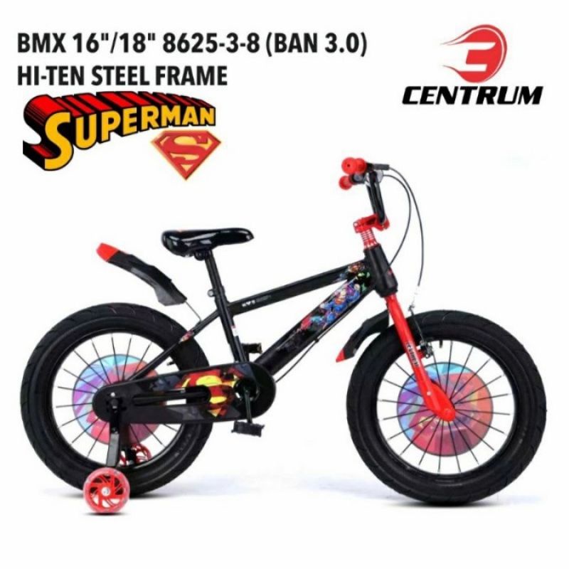 Sepeda Anak Cowok Laki Laki BMX Montana Ukuran12, 16 &amp; 18 Inch Ban Jumbo 3.0