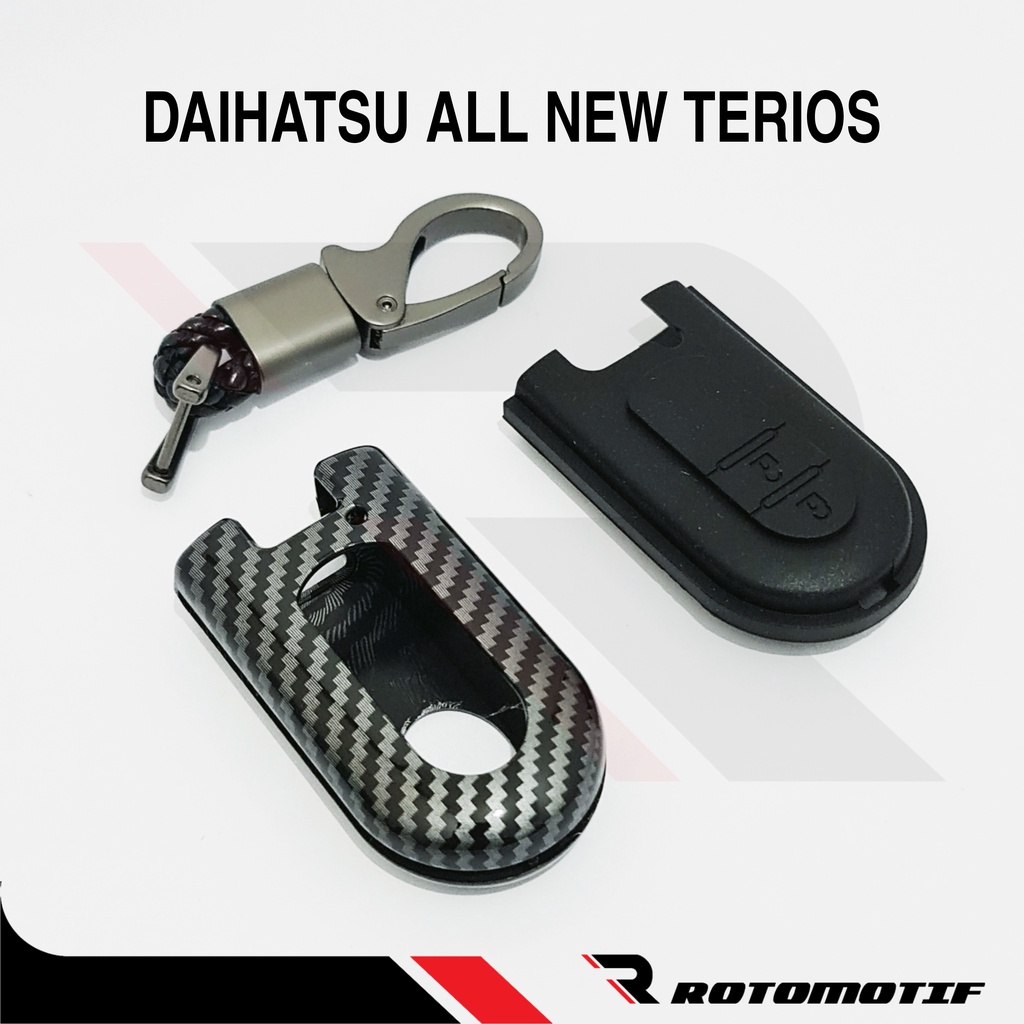 Case Sarung Kunci Mobil Carbon Daihatsu All New Terios 2019