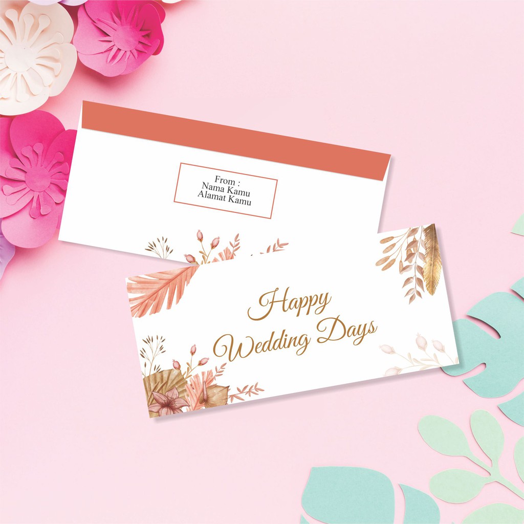 

Amplop Custom Sumbangan / Kondangan / Wedding Aesthetic