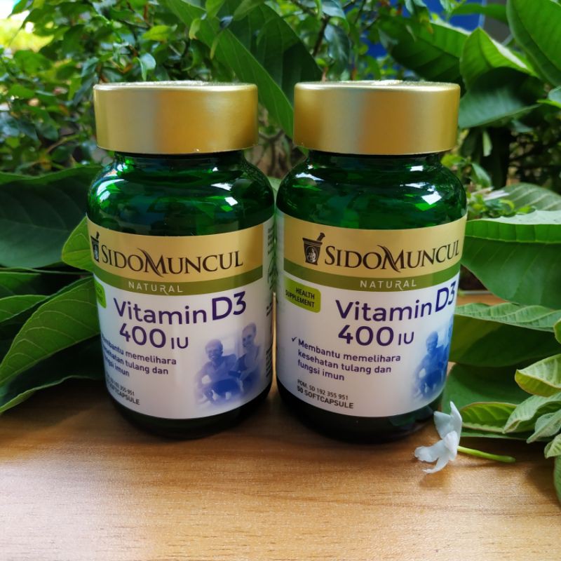 VITAMIN*D3*SIDOMUNCUL*CAPSULE*400IU