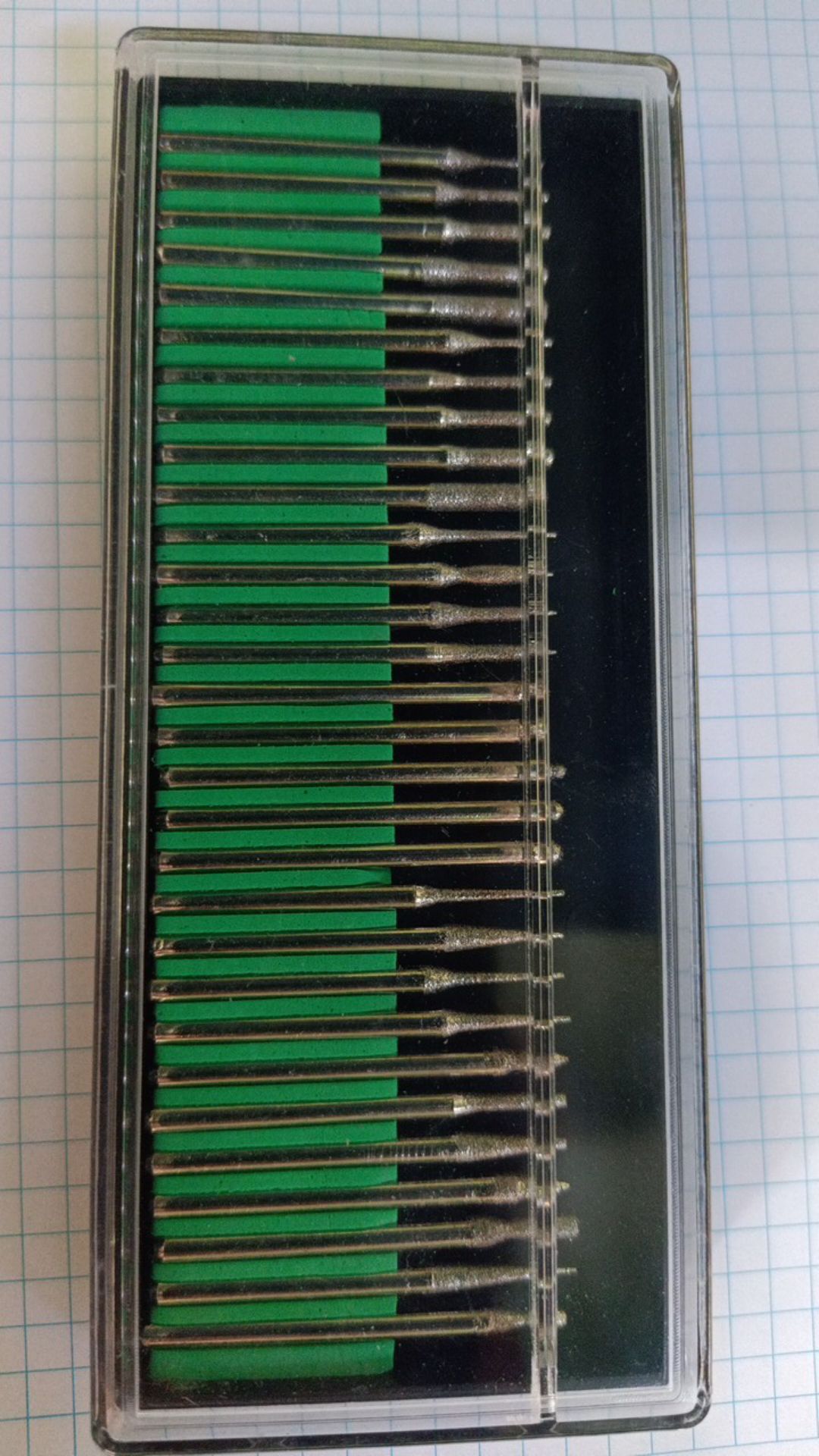 Mata Bor Cun Mini Grinder Diamond Bor Bit Set 30 Pcs