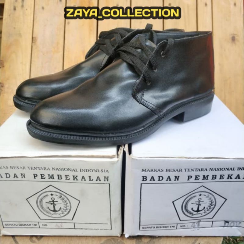 Sepatu PDH TNI Jatah Badan Pembekalan