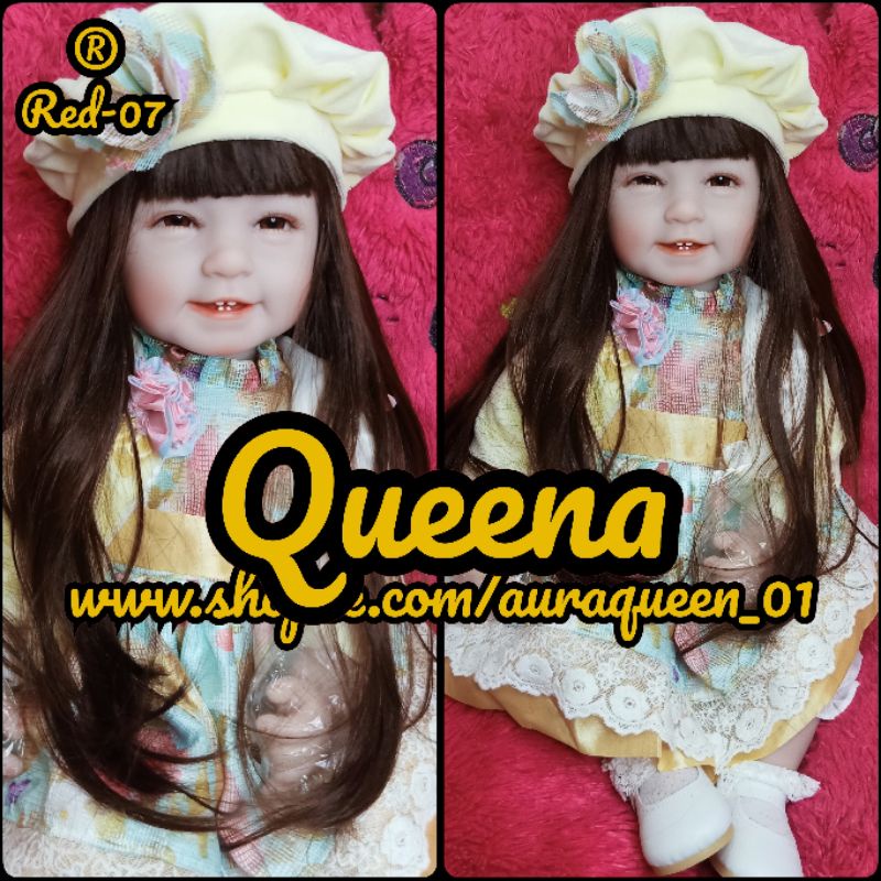 Reborn doll 55cm Simulation Reborn Baby Doll / boneka reborn / boneka susan