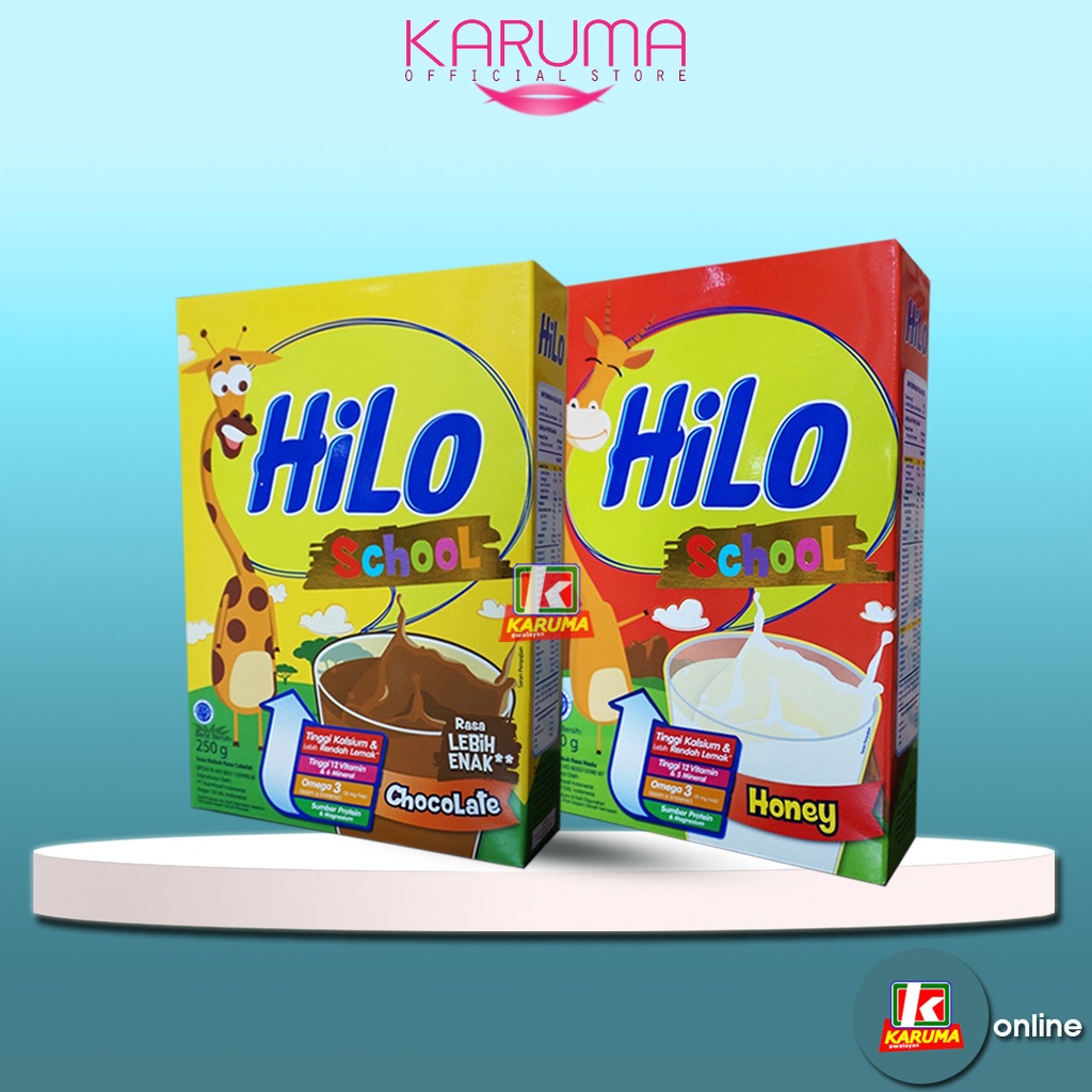 

HILO SCHOOL HONEY & CHOCOLATE 250GR, HILO SCHOOL MADU DAN COKELAT 250GR