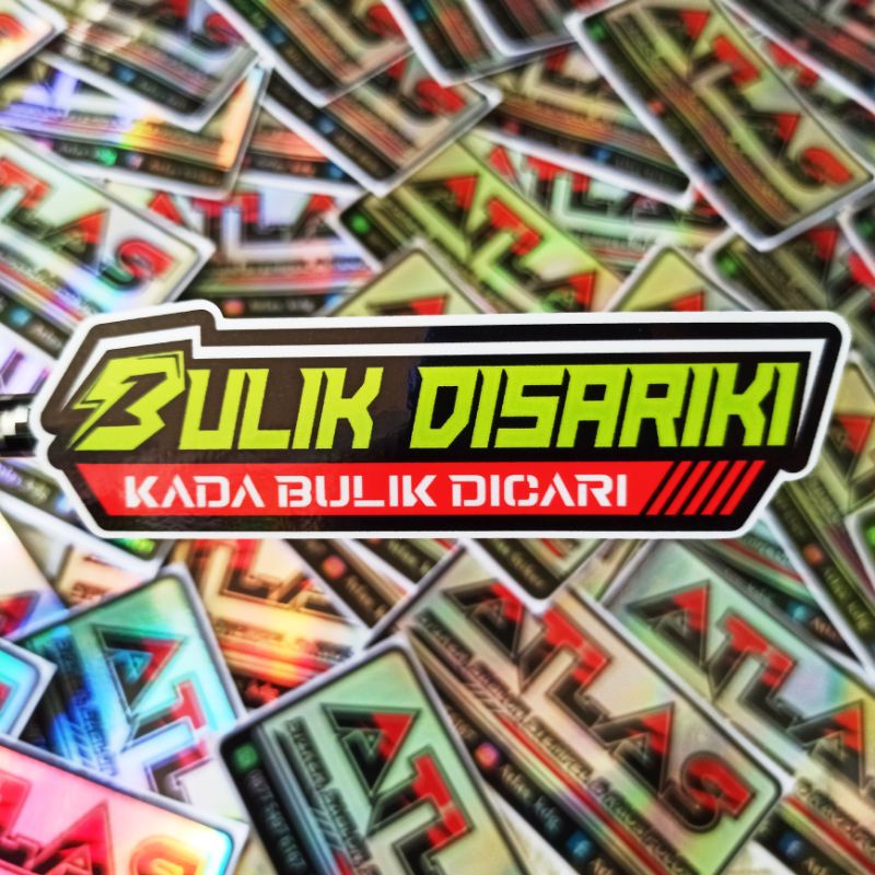 STIKER BULIK DISARIKI