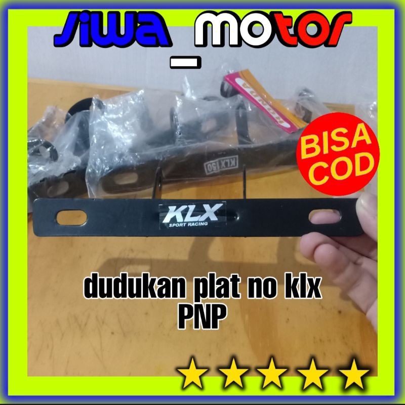 breket plat nomor klx dudukan plat nomor klx besi plat nomor klx