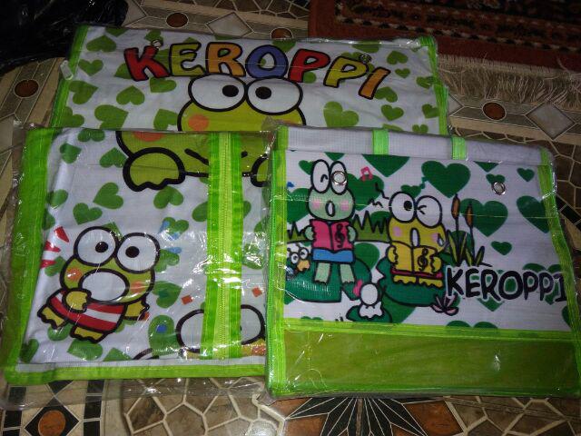 1 Set Rak Sepatu+rak Tas+rak Jilbab Gantung Karakter Full Resleting