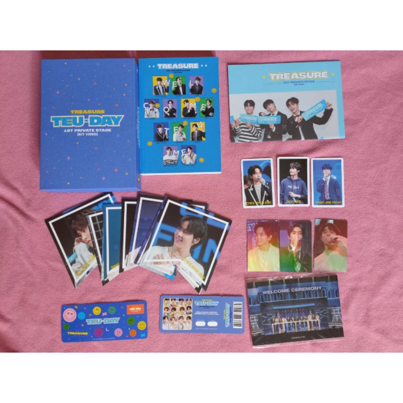 Teuday kit fullset unsealed pob weverse haruto mashiho junghwan
