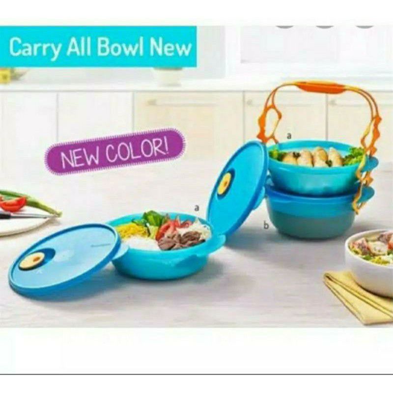 tuperware rantang carry all bowl biru