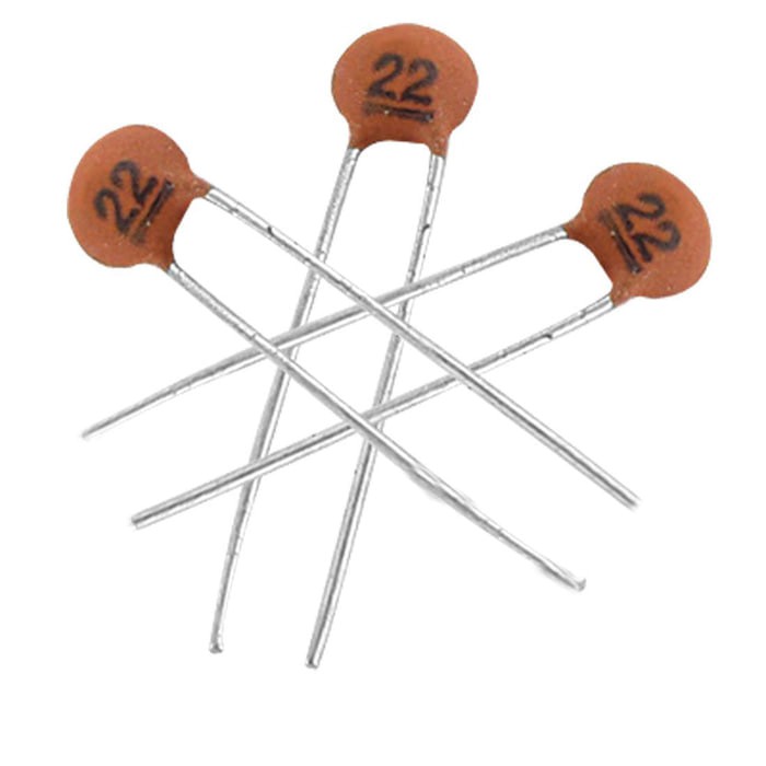 C 22pF 50V Kapasitor Ceramic Multilayer Capacitor keramik