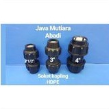 Socket 3''sambungan ke selang PE Hitam PDAM 3''