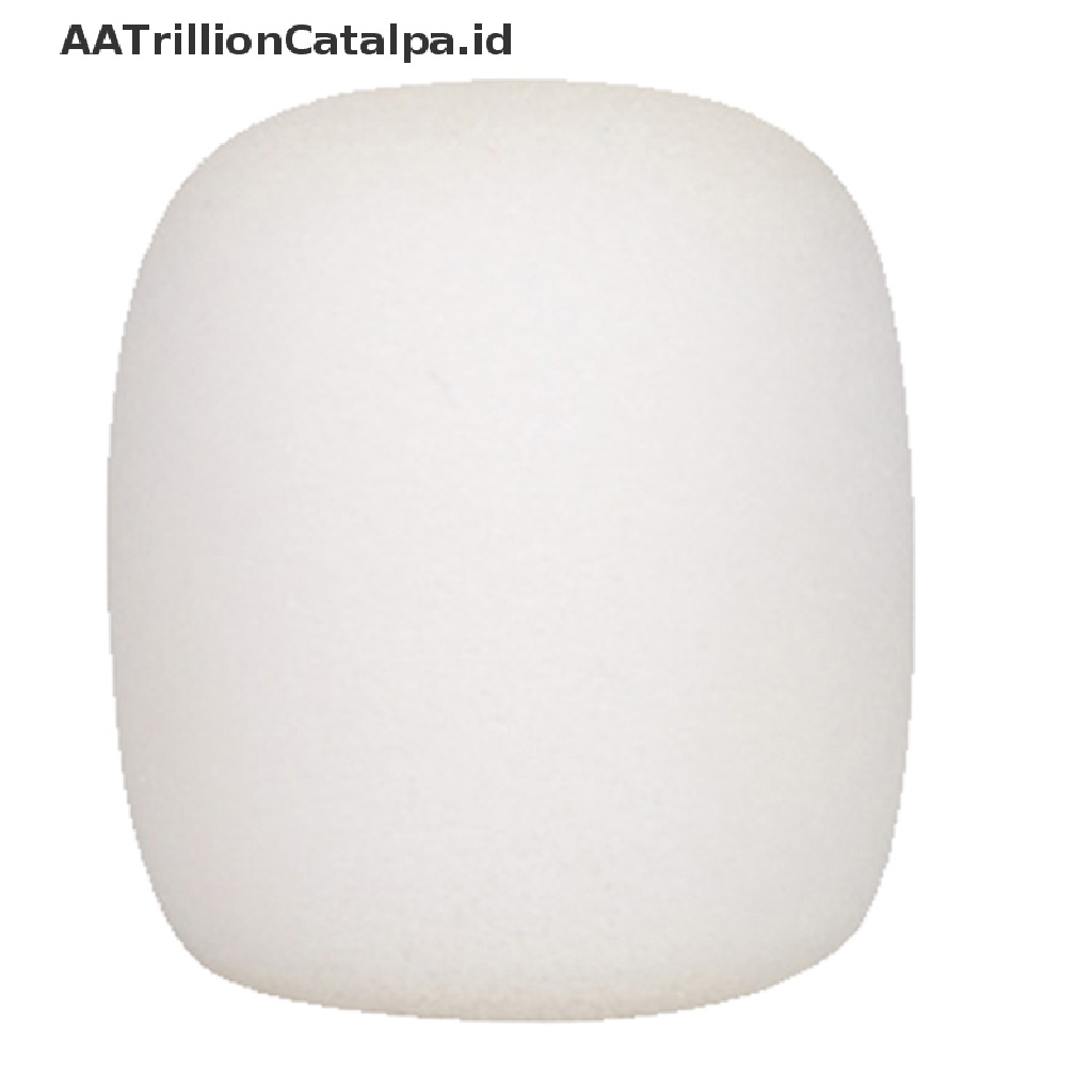 (AATrillionCatalpa) Cover Pelindung Mikrofon Genggam Bahan Busa 10 Warna