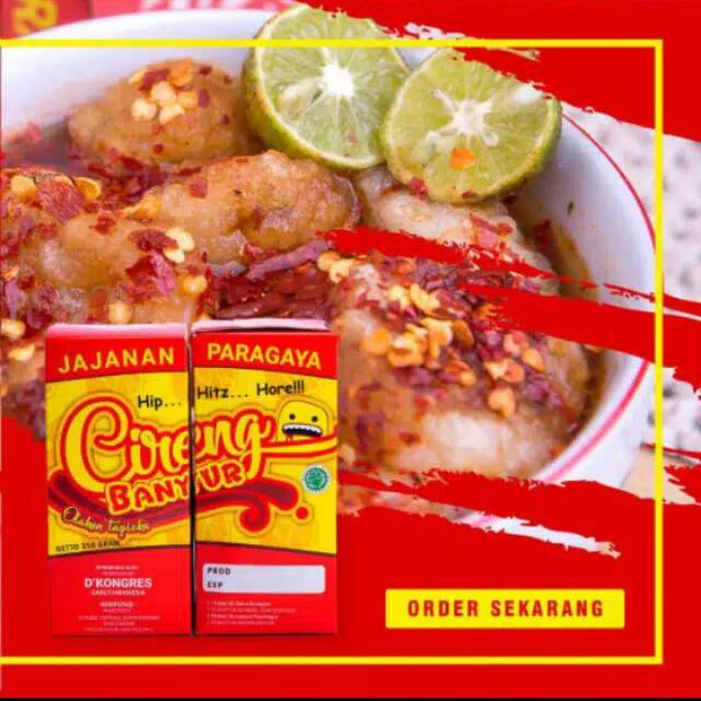 

Cireng bangur original/extra pedas