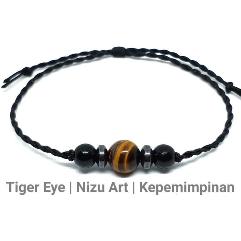  Gelang  Batu Alam Tali Giok Handmade untuk Wanita Pria 