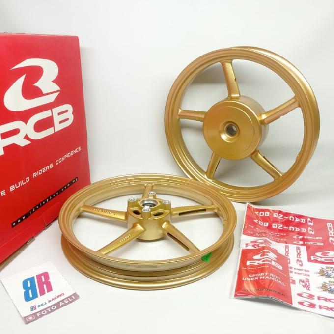 Velg Rcb Vario 125 Vario 150 Sp522 Ring Depan 14-160 Belakang 14-185 Bill14 Murah