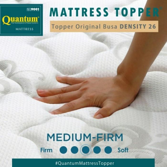 Quantum Mattress Topper 120 x 200 ORIGINAL pelapis kasur tebal in box