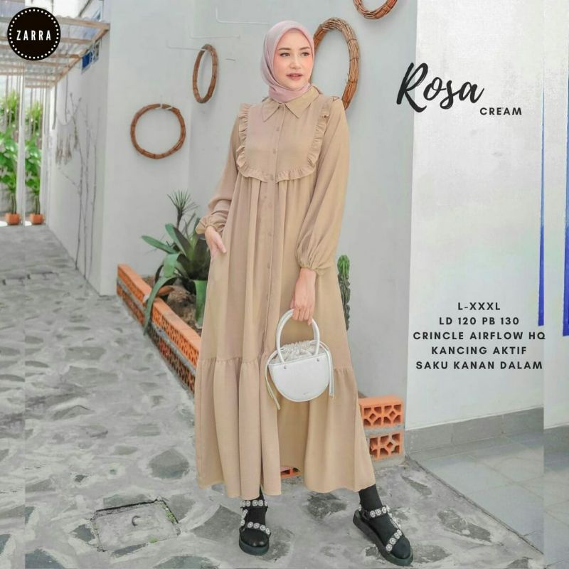 ROSA DRES BAJU GAMIS WANITA TERBARU BY ZARRA