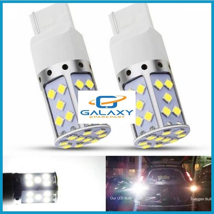 TERLARIS LED Sein Riting Mundur Putih Super Bright T20 S25 1156 7440 35 SMD - T20 35LED MURAH