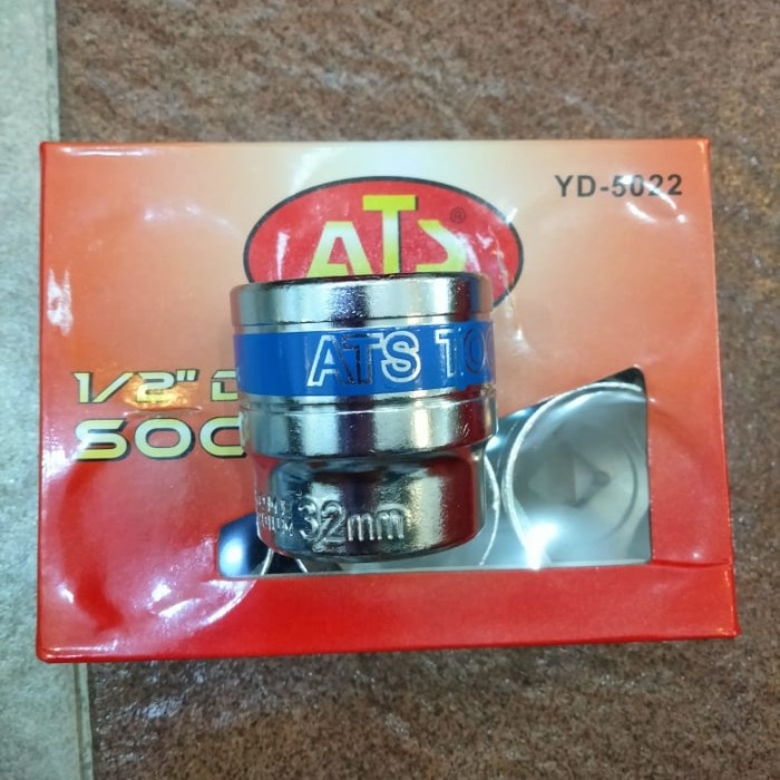 ATS mata sock 32MM 1/2inch 6PT socket kunci sock 32 mm ORIGINAL