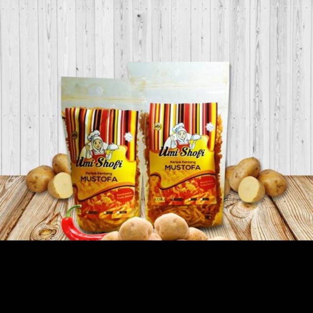 

KERIPIK KENTANG MUSTOFA / KERIPIK MUSTOPA /KENTANG MUSTOFA 100gr