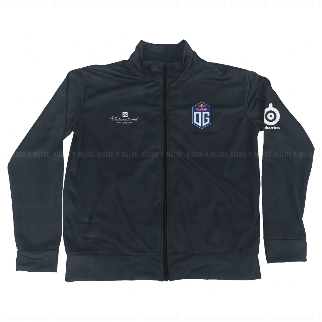 Tracktop Turtleneck Team OG DOTA2 Jaket Gaming Premium Unisex