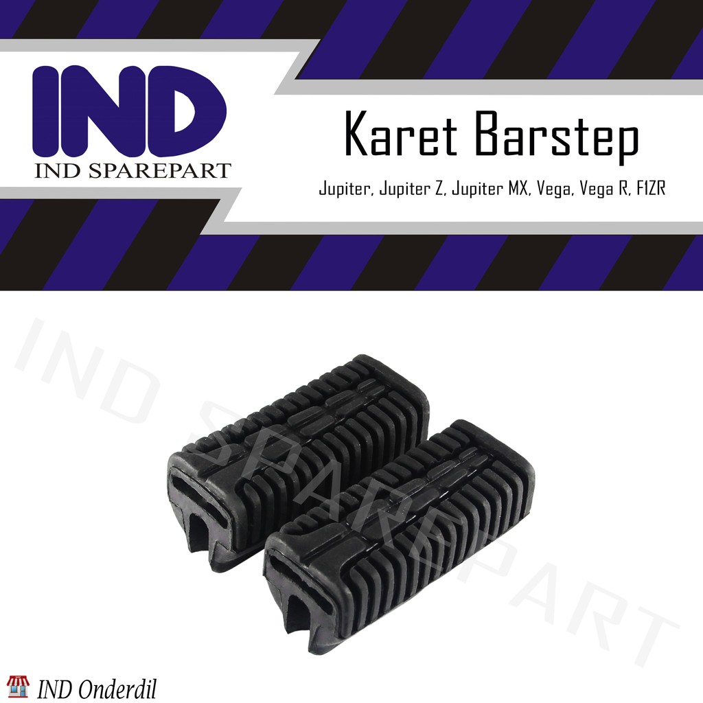 Karet Barstep/Bar Step/Footstep/Foot Step Depan RX King/RXKing/Jupiter MX/F1ZR/Vega/Force 1/Jupiter