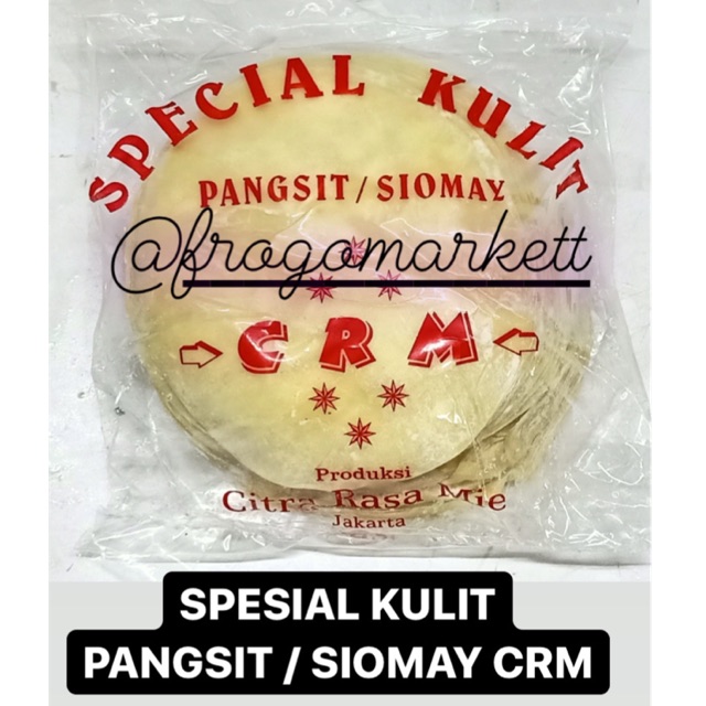 

Spesial Kulit Pangsit / Siomay CRM Bulat & Kotak