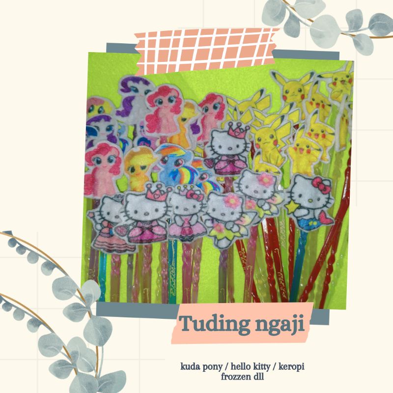 

MURAHHH 5pc TUDING NGAJI KARAKTER