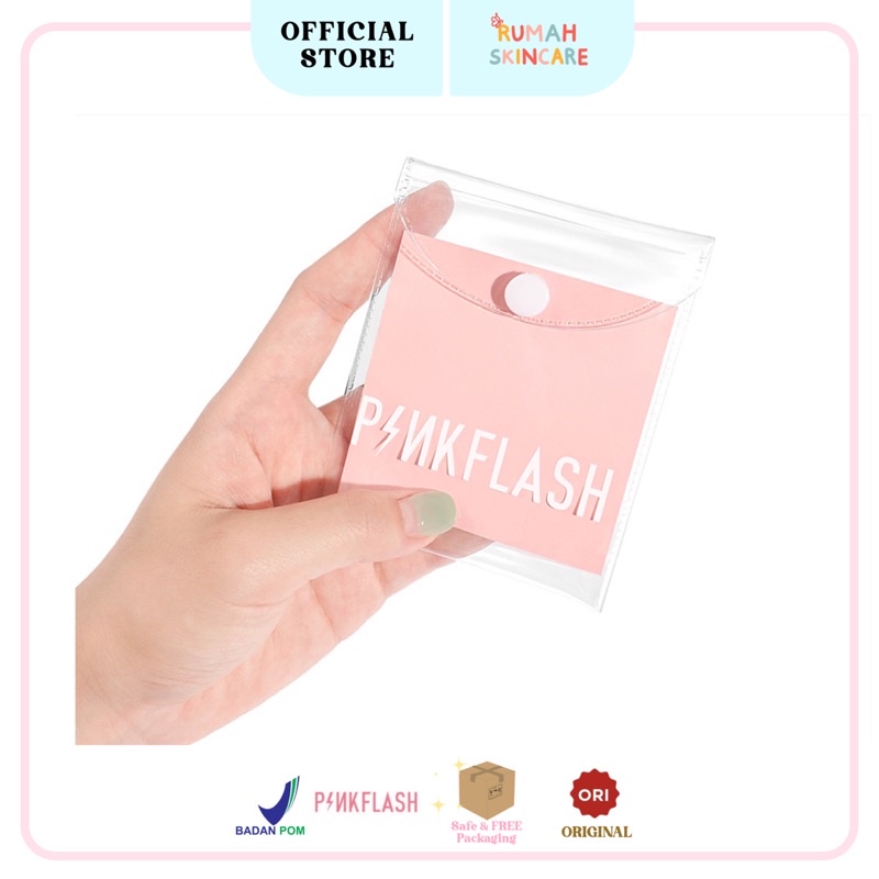 PINKFLASH Waterproof PVC Pouch Travel Transparent Lipstick Bag