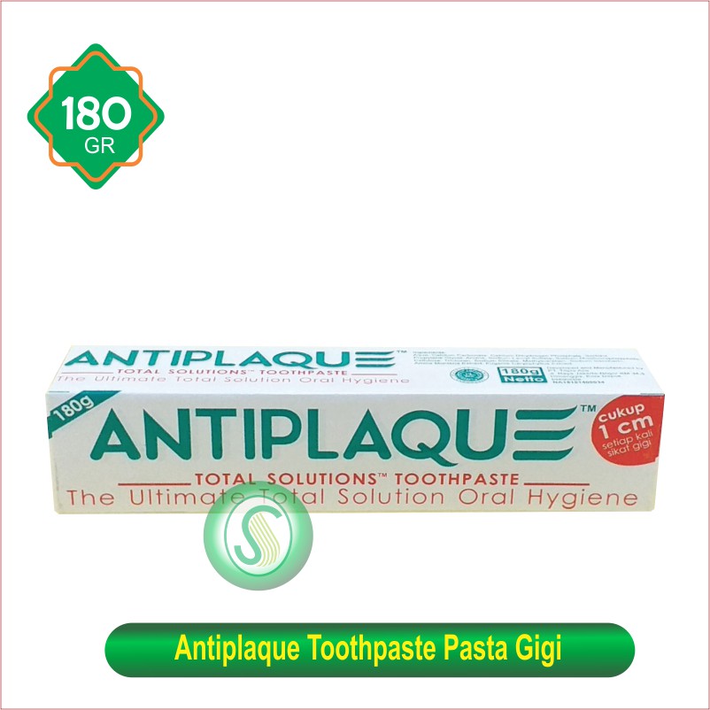 Antiplaque Toothpaste Pasta gigi 75gr / 110gr / 180gr