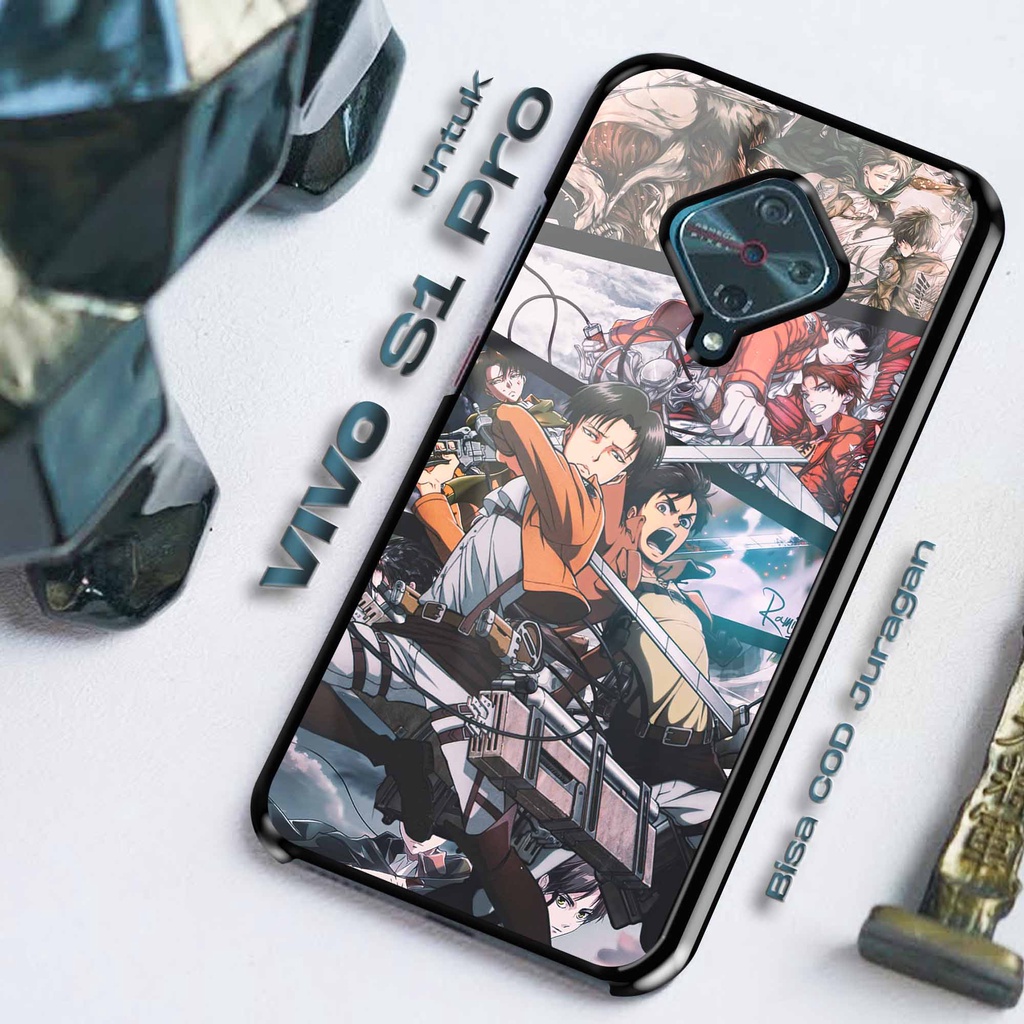 Case VIVO S1 Pro - Casing VIVO S1 Pro [ AOT ] Silikon VIVO S1 Pro - Case Hp - Case Mewah - Cassing H