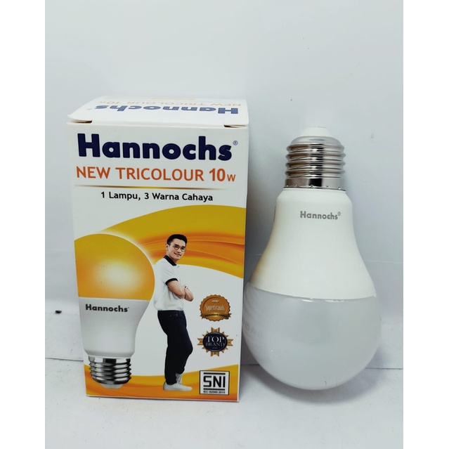 HANNOCHS Lampu LED Tricolour - 10 Watt