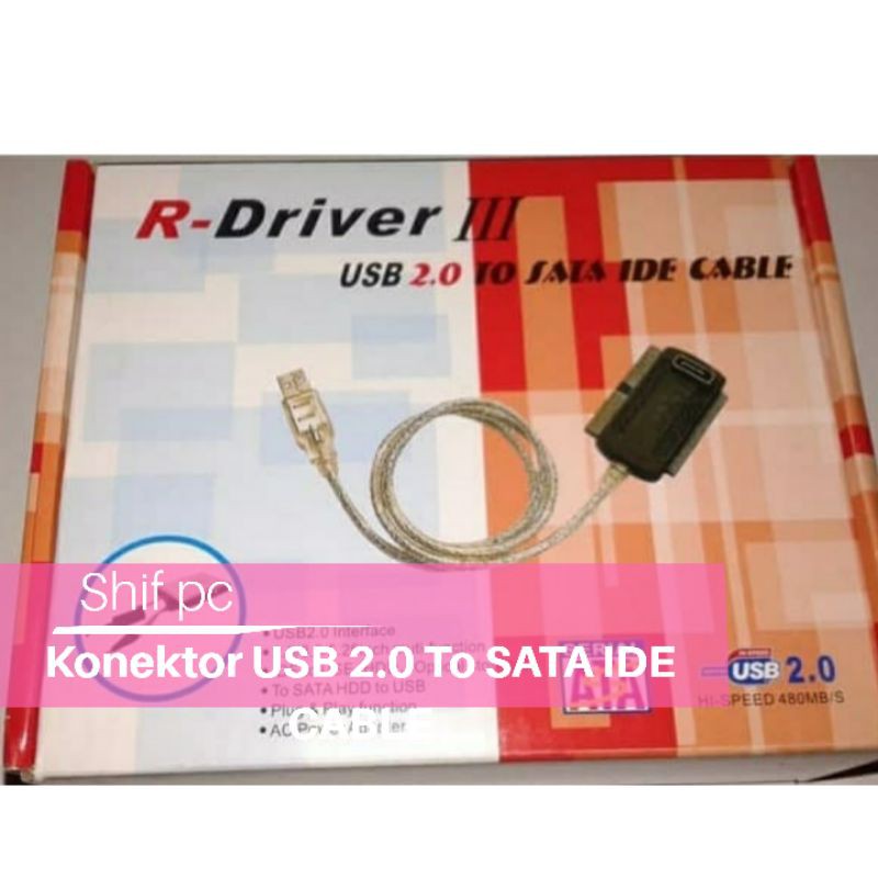 CONVERTER USB SATA TO IDE IDE TO SATA BARU